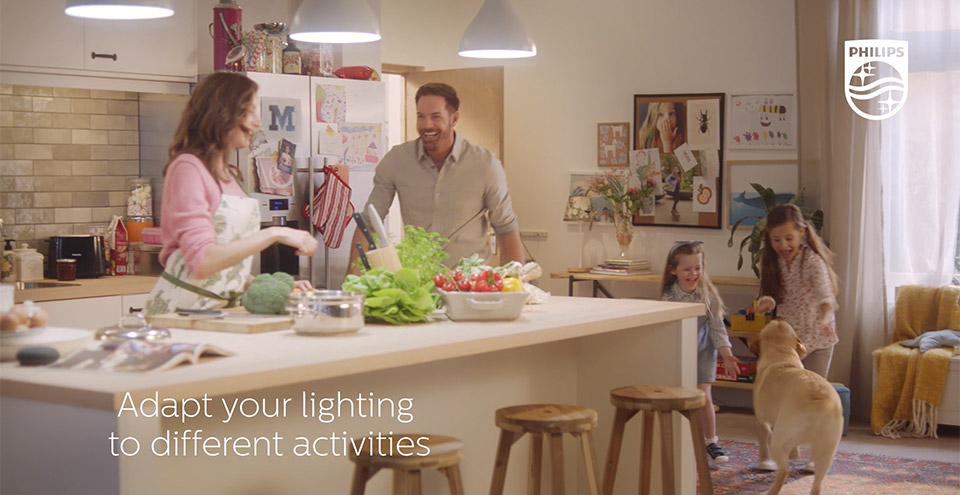 Pametna osvetlitev LED Wi-Fi za Google Home